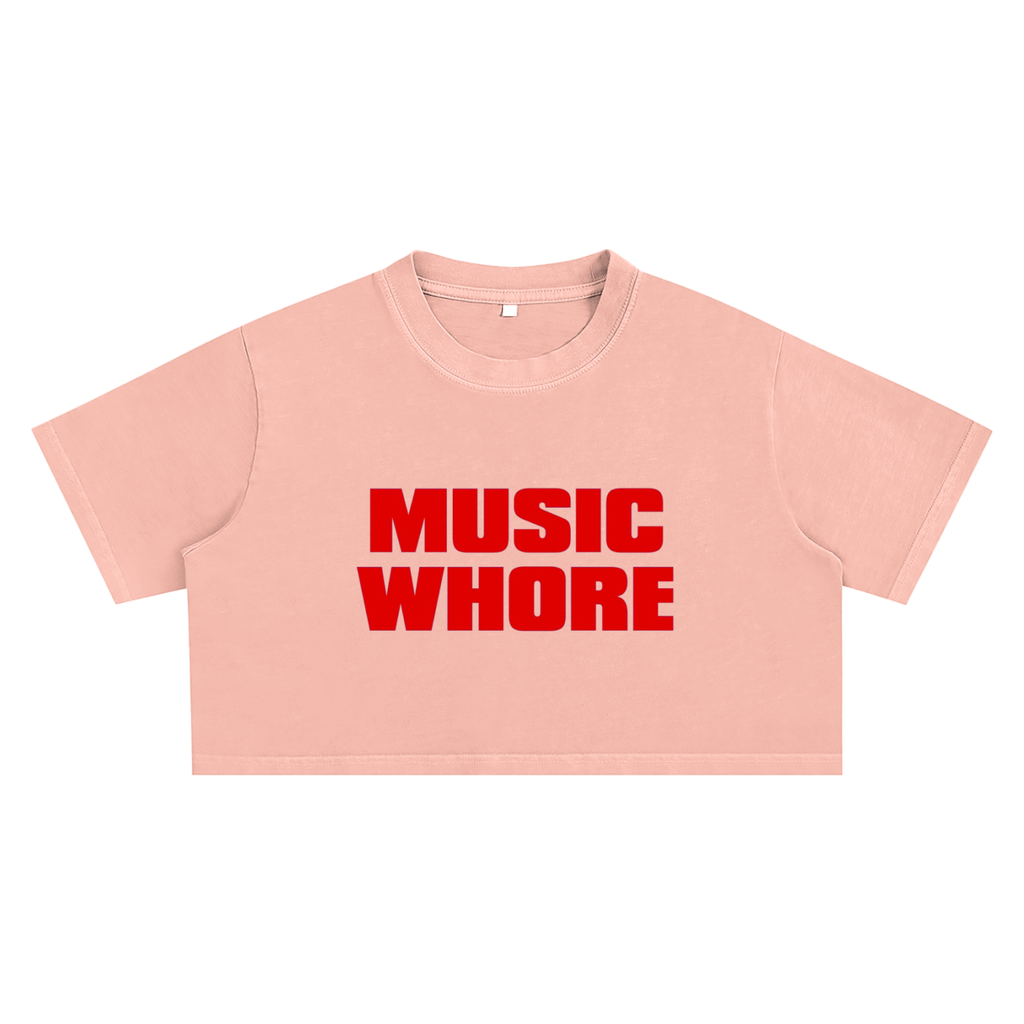 Snow Washed Crop Top