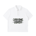Half-Zip Cotton Polo Shirt